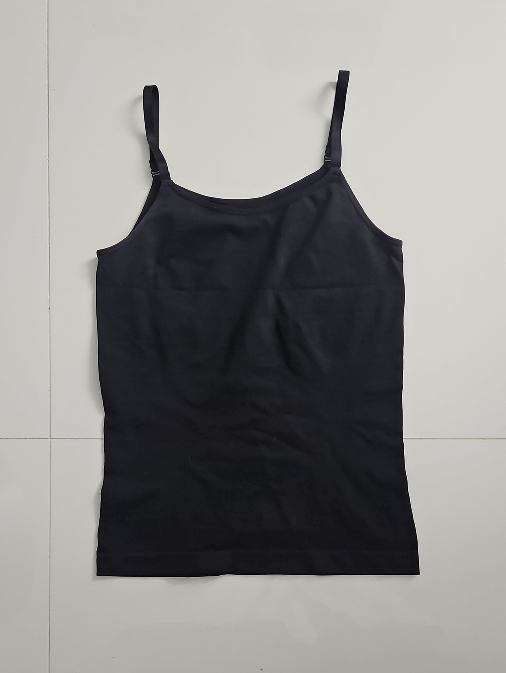 Shapermint Black Adjustable-Strap Cami